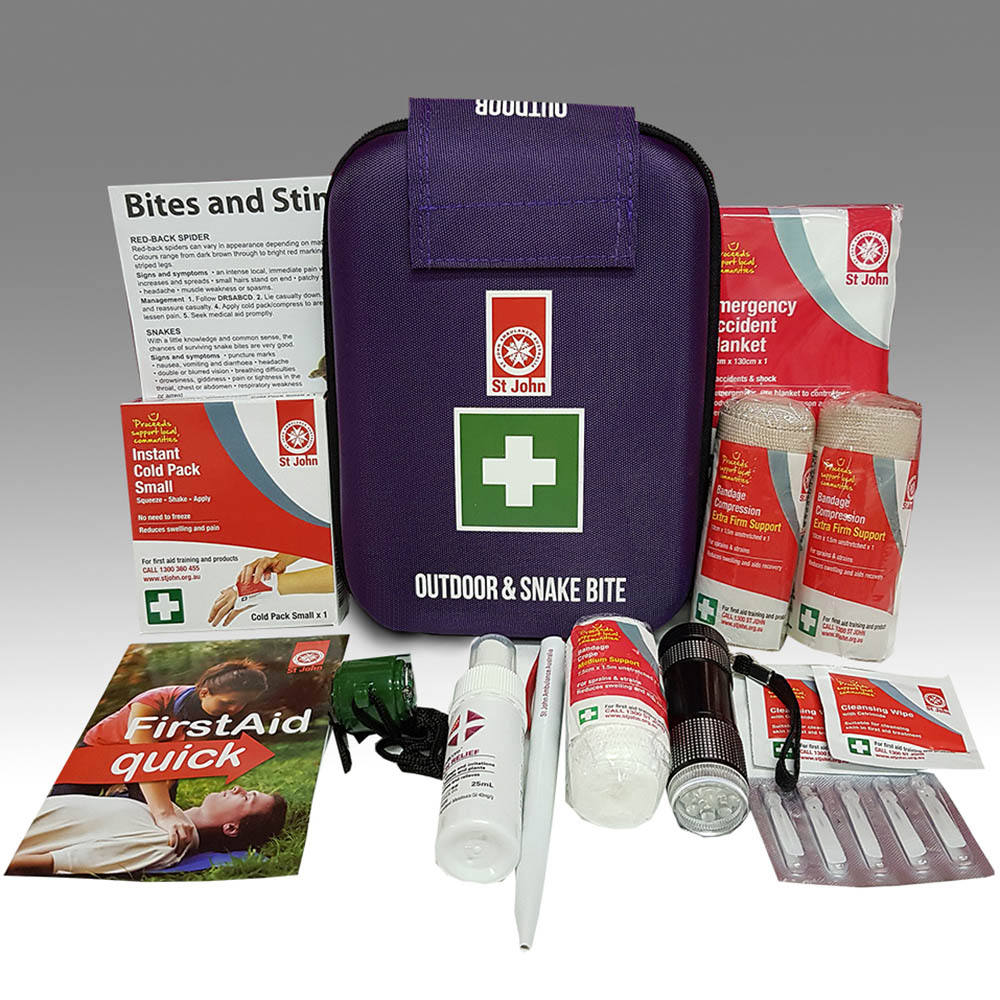 Image for ST JOHN OUTDOOR AND SNAKE BITE FIRST AID MODULE from Aztec Office National Melbourne