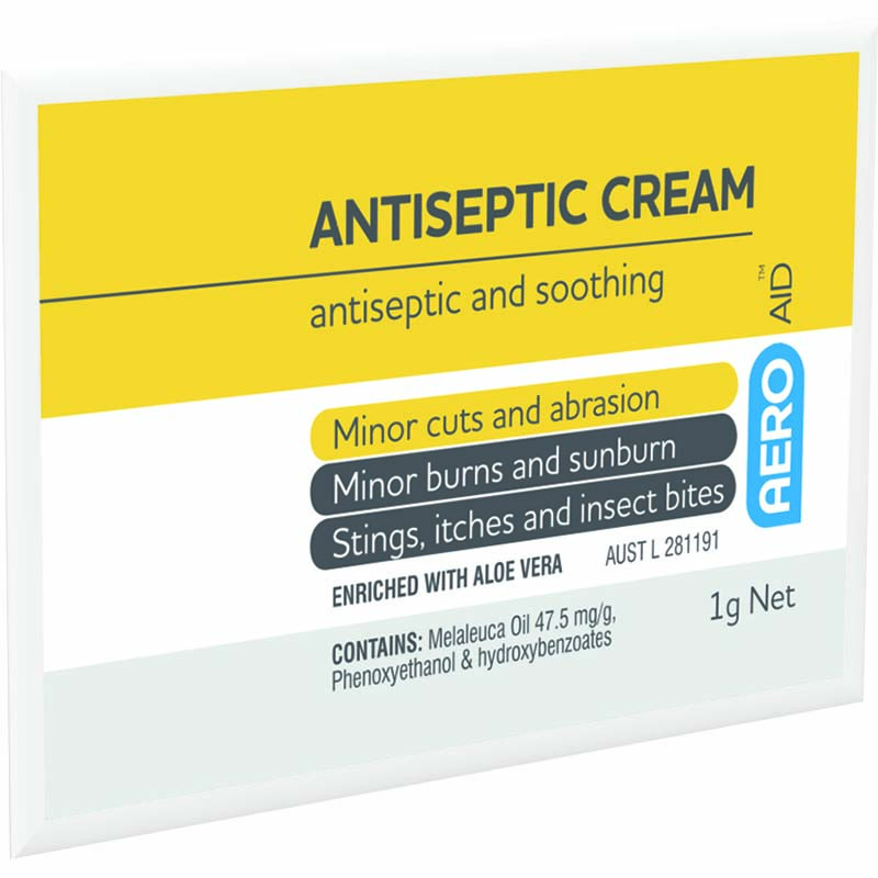 Image for AEROAID ANTISEPTIC CREAM SACHET 1G from PaperChase Office National