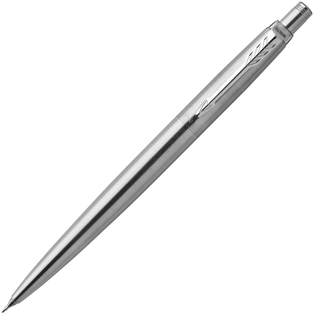 Image for PARKER JOTTER MECHANICAL PENCIL STAINLESS STEEL CHROME TRIM 0.5MM from Surry Office National