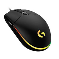 logitech g203 gaming mouse lightsync black