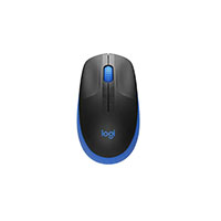 logitech m190 wireless mouse blue