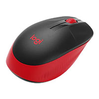 logitech m190 wireless mouse red