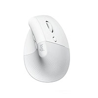 logitech ergonomic mouse lift vertical off white