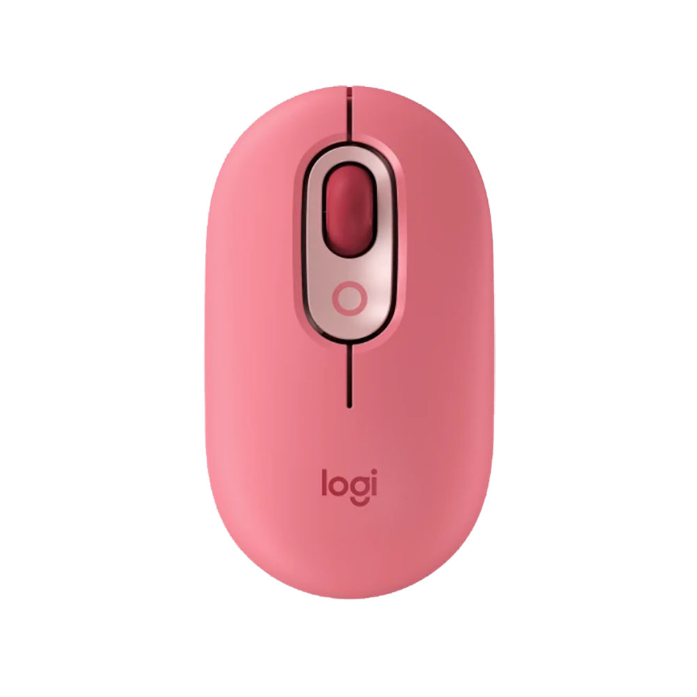 Image for LOGITECH POP MOUSE WIRELESS AND BLUETOOTH BLAST ROSE from Angletons Office National