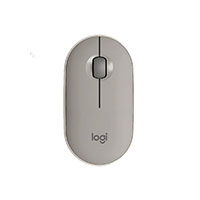 logitech wireless mouse pebble m350 sand