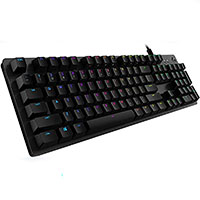 logitech g512 mechanical gaming keyboard carbon rgb with gx blue