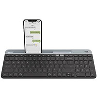 logitech k580 multi device keyboard slim wireless graphite