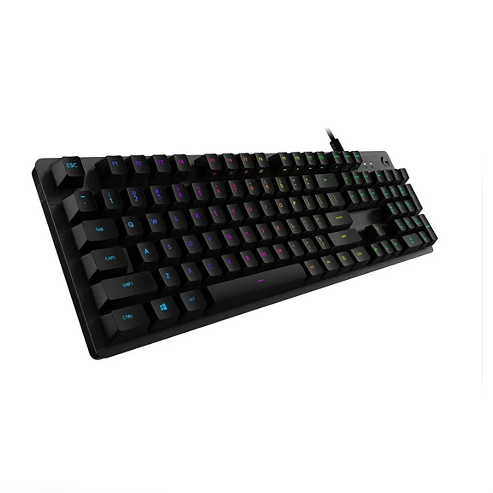 LOGITECH G512 MECHANICAL GAMING KEYBOARD CARBON LIGHTSYNC BLACK WITH BROWN SWITCHES |  | 7114528i