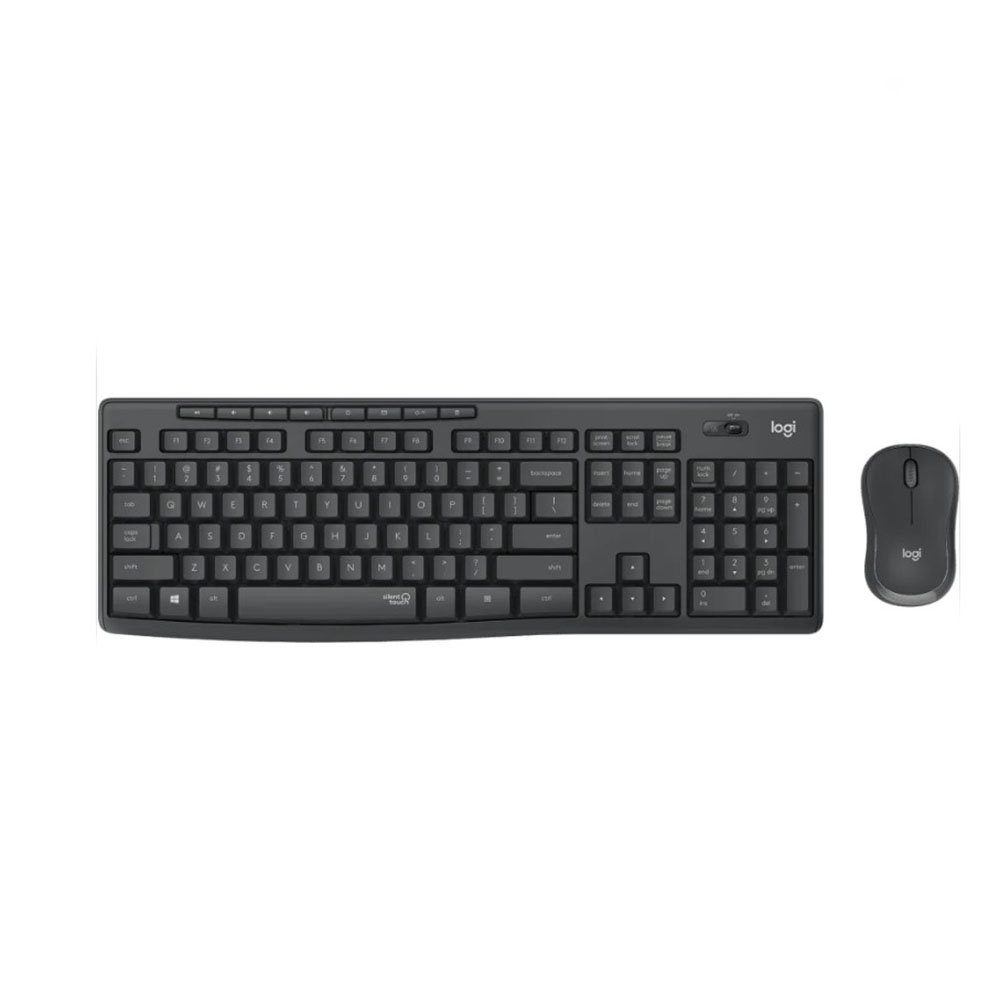 Image for LOGITECH MK295 SILENT WIRELESS KEYBOARD AND MOUSE COMBO BLACK from Aztec Office National