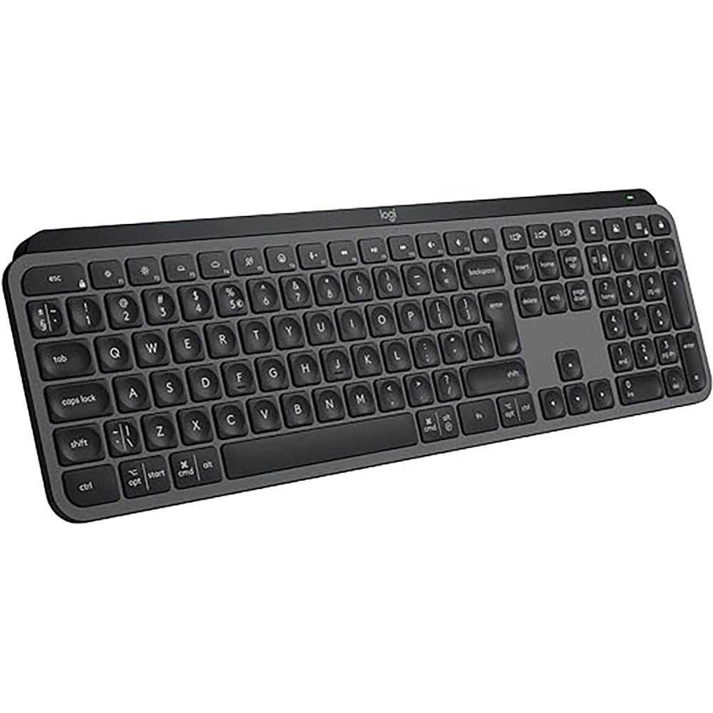 Image for LOGITECH WIRELESS ILLUMINATED KEYBOARD MX KEYS S GRAPHITE from Office National Caloundra Business Supplies