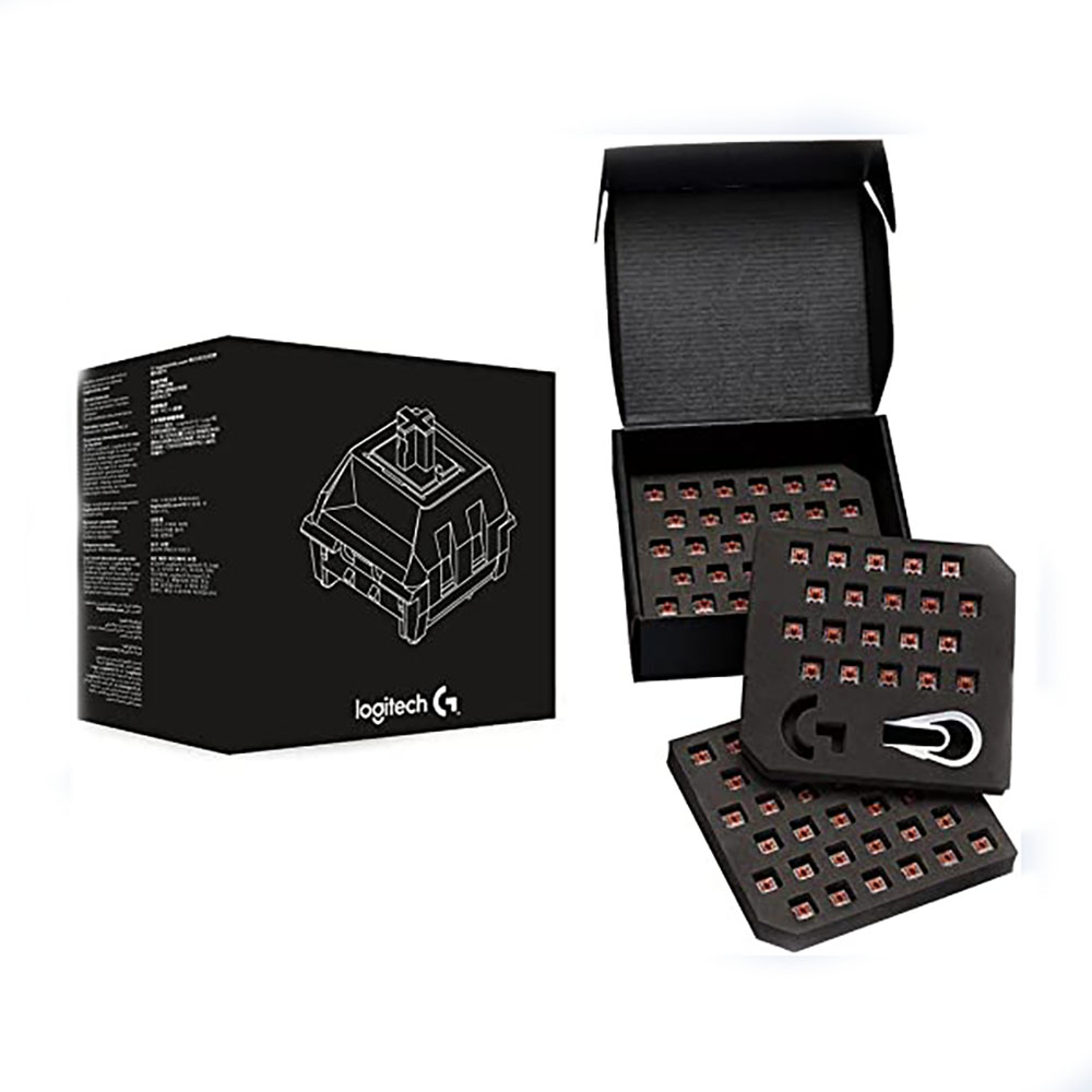 Image for LOGITECH PRO X MECHANICAL TACTILE SWITCHES FOR KEYBOARD BLACK from Aztec Office National Melbourne