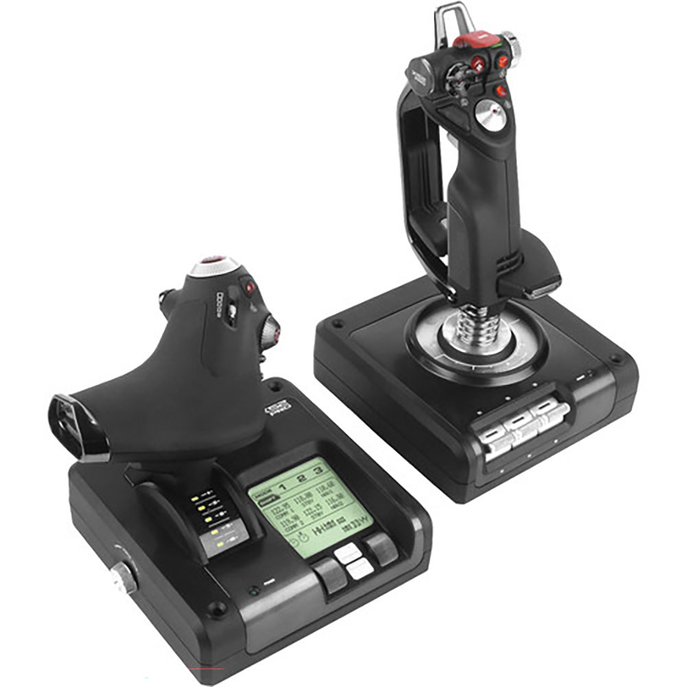 Image for LOGITECH GX52 PRO FLIGHT CONTROL SYSTEM BLACK from PaperChase Office National