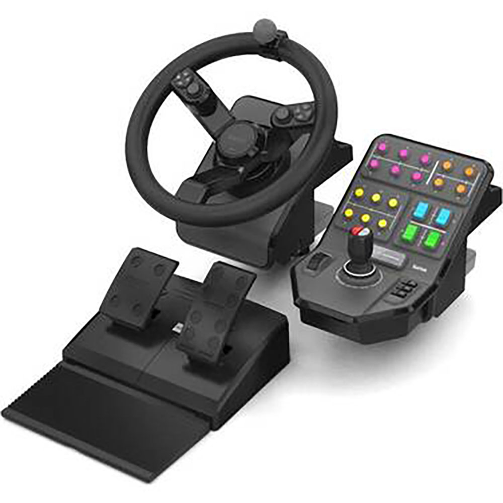 Image for LOGITECH G FARM SIM CONTROLLER HEAVY EQUIPMENT BUNDLE BLACK from PaperChase Office National