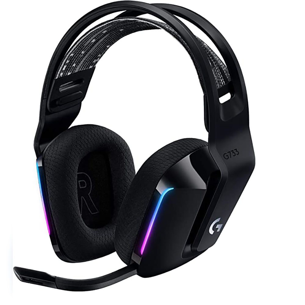 Image for LOGITECH G733 GAMING HEADSET LIGHTSPEED WIRELESS RGB BLACK from Axsel Office National