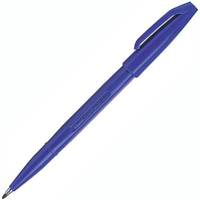 Image for PENTEL S520 SIGN PEN 0.8MM BLUE from PaperChase Office National
