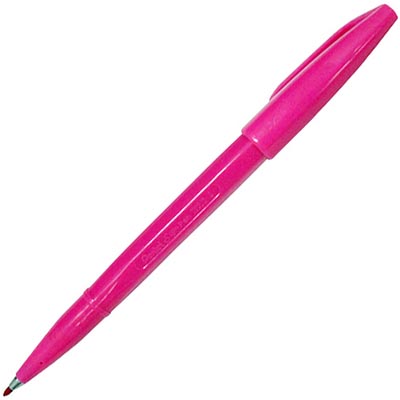 Image for PENTEL S520 SIGN PEN 0.8MM PINK from PaperChase Office National