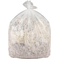 intimus sbag50 shredder bags plastic clear box 25