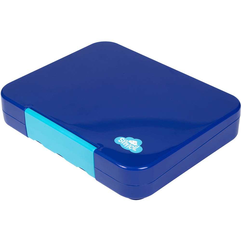 Image for SPENCIL BENTO BOX BIG BLUE from Coleman's Office National