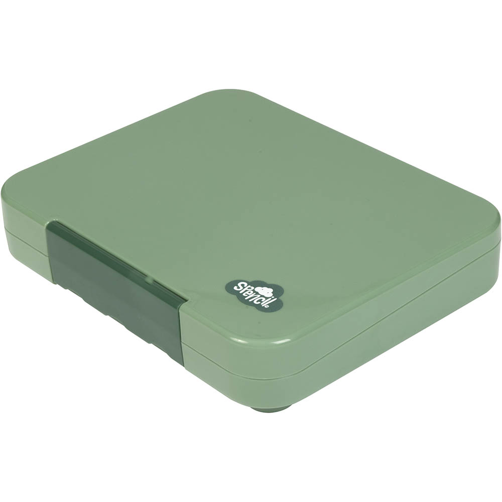 Image for SPENCIL BENTO BOX BIG GREEN from Office National