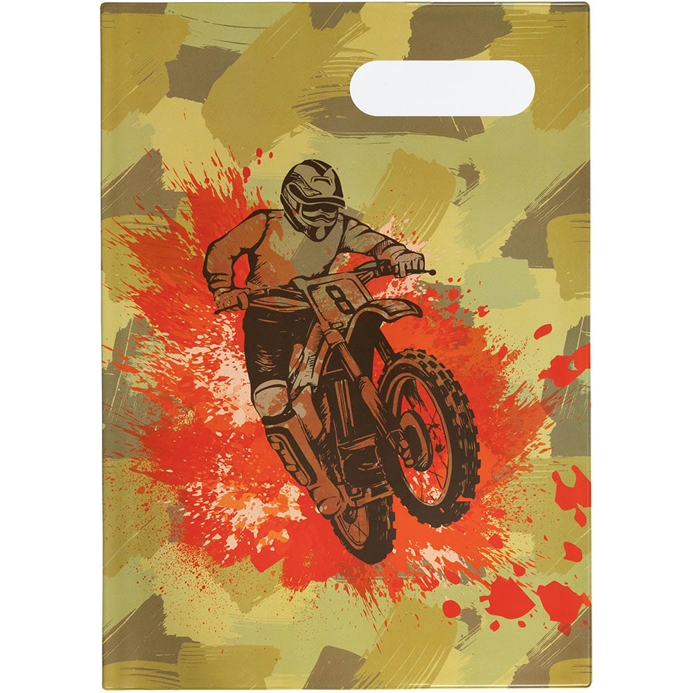 Image for SPENCIL BOOK COVER A4 CAMO BIKER 1 from Paul John Office National