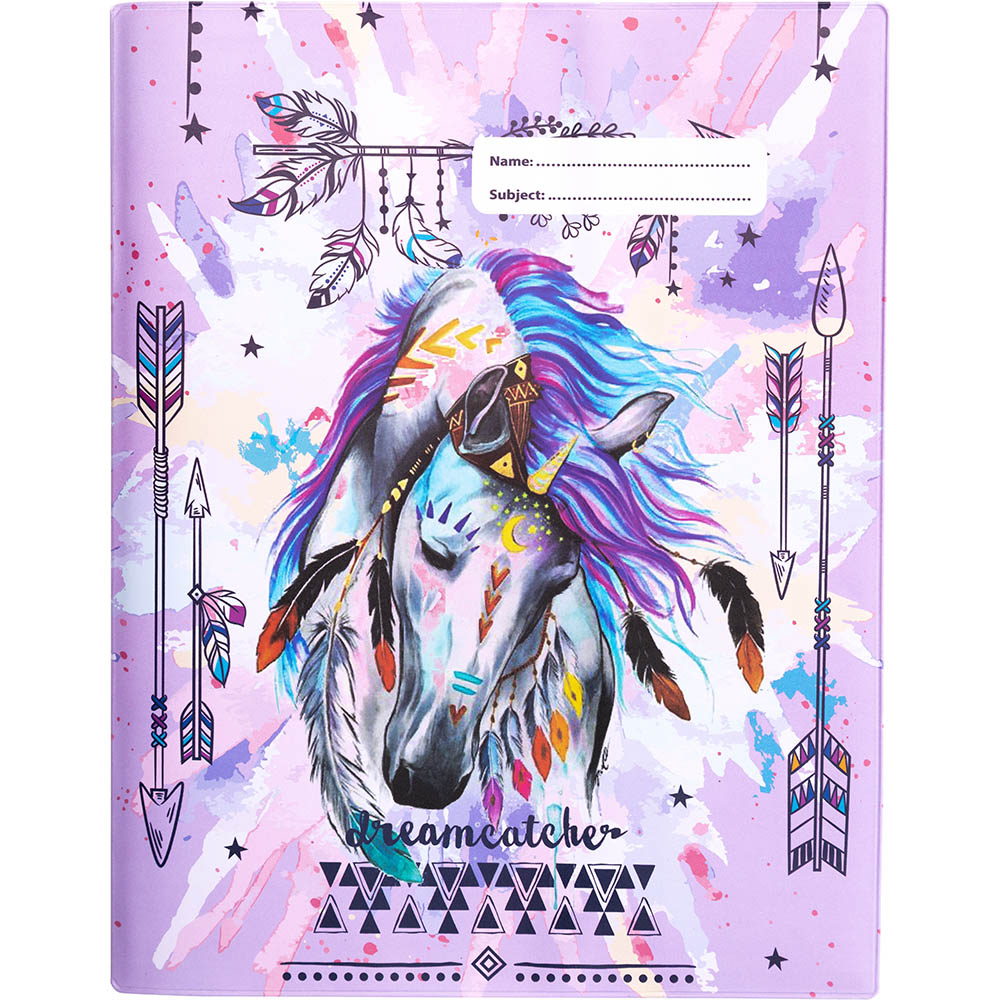 Image for SPENCIL EXERCISE BOOK COVER DREAMCATCHER HORSE from Surry Office National