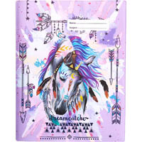spencil exercise book cover dreamcatcher horse