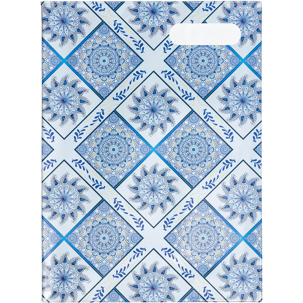 Image for SPENCIL SCRAPBOOK COVER 335 X 245MM BOHO BLUE 1 from OFFICE NATIONAL CANNING VALE