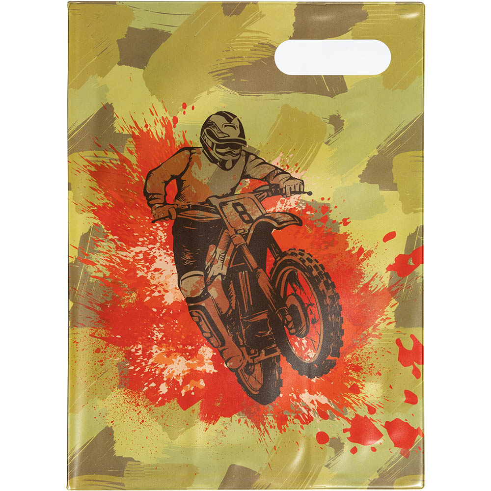 Image for SPENCIL SCRAPBOOK COVER 335 X 245MM CAMO BIKER I from PaperChase Office National
