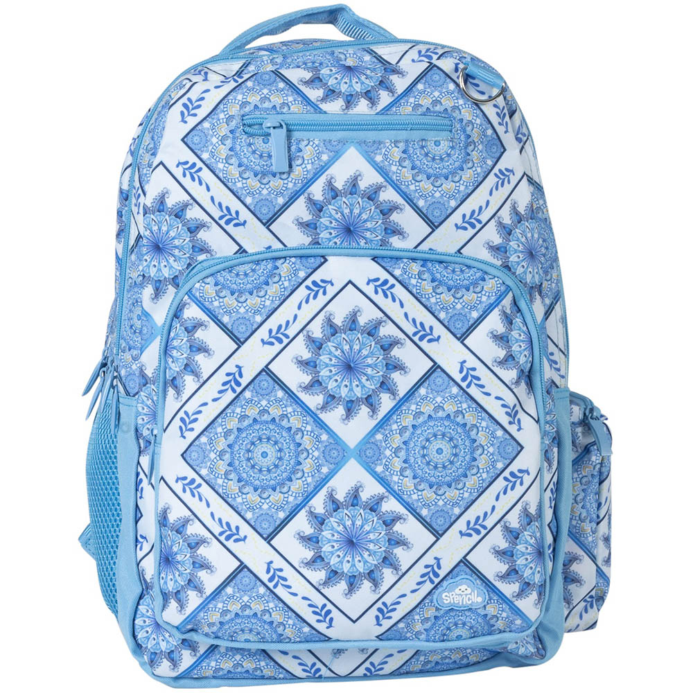 Image for SPENCIL KIDS BACKPACK BIG BOHO BLUE from Emerald Office Supplies Office National