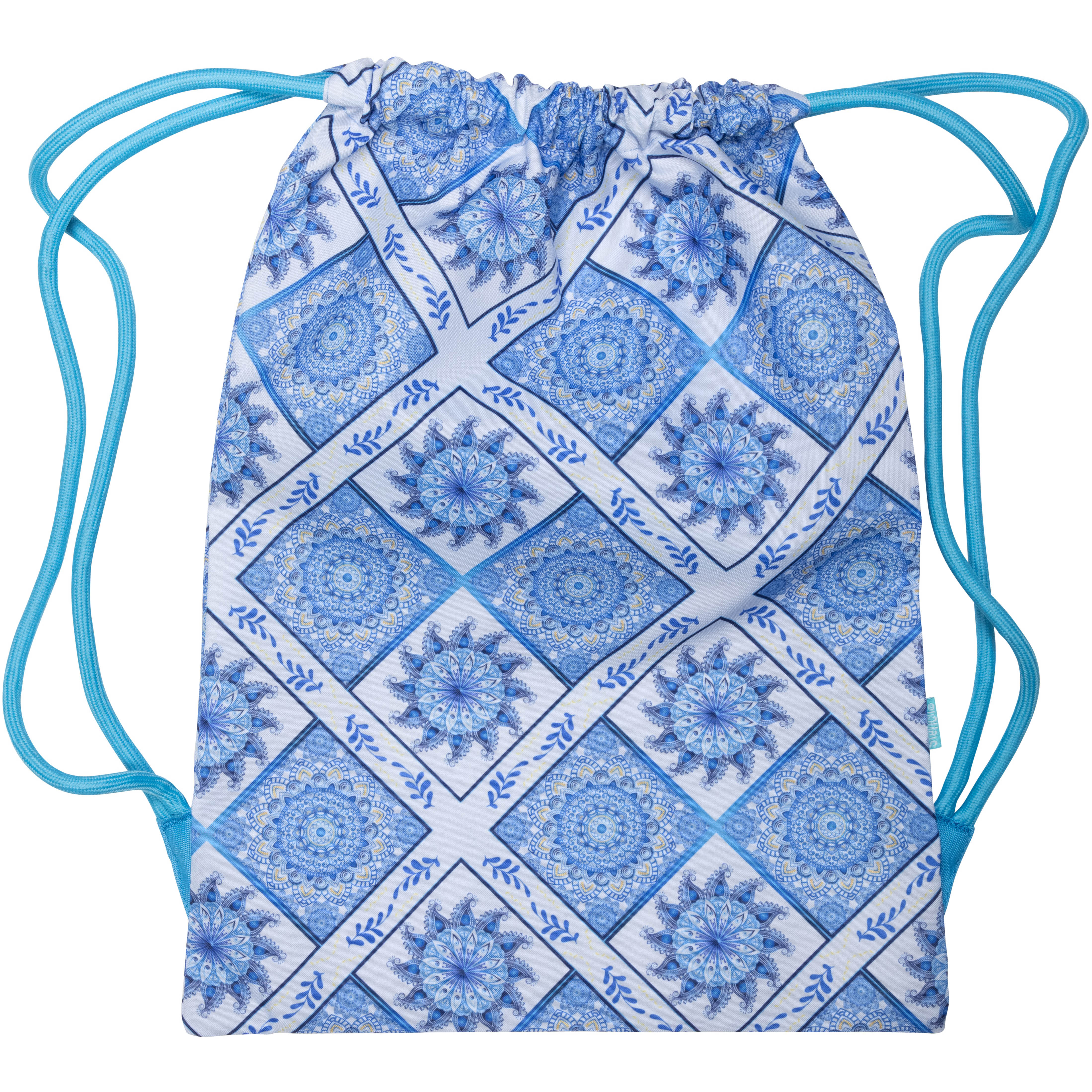 Image for SPENCIL DRAWSTRING BAG BIG BOHO BLUE from Emerald Office Supplies Office National