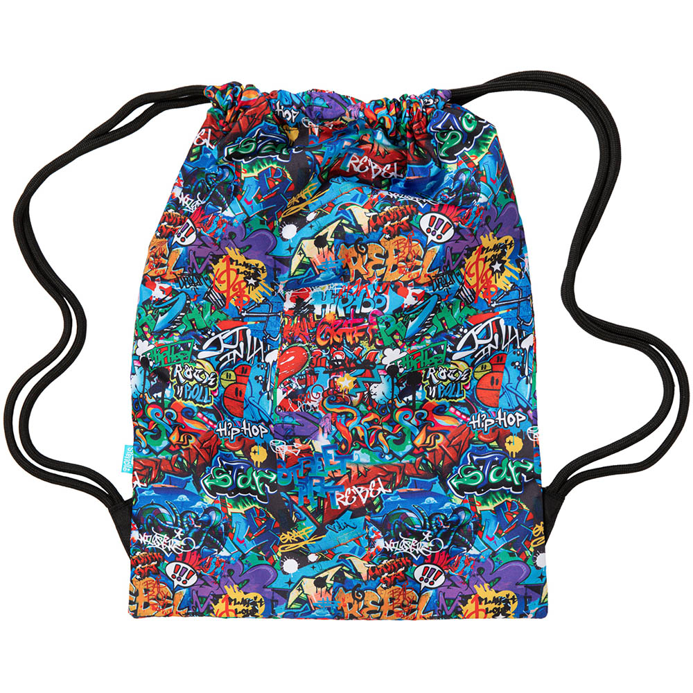 Image for SPENCIL DRAWSTRING BAG BIG STREET ART from Office National Sydney Stationery