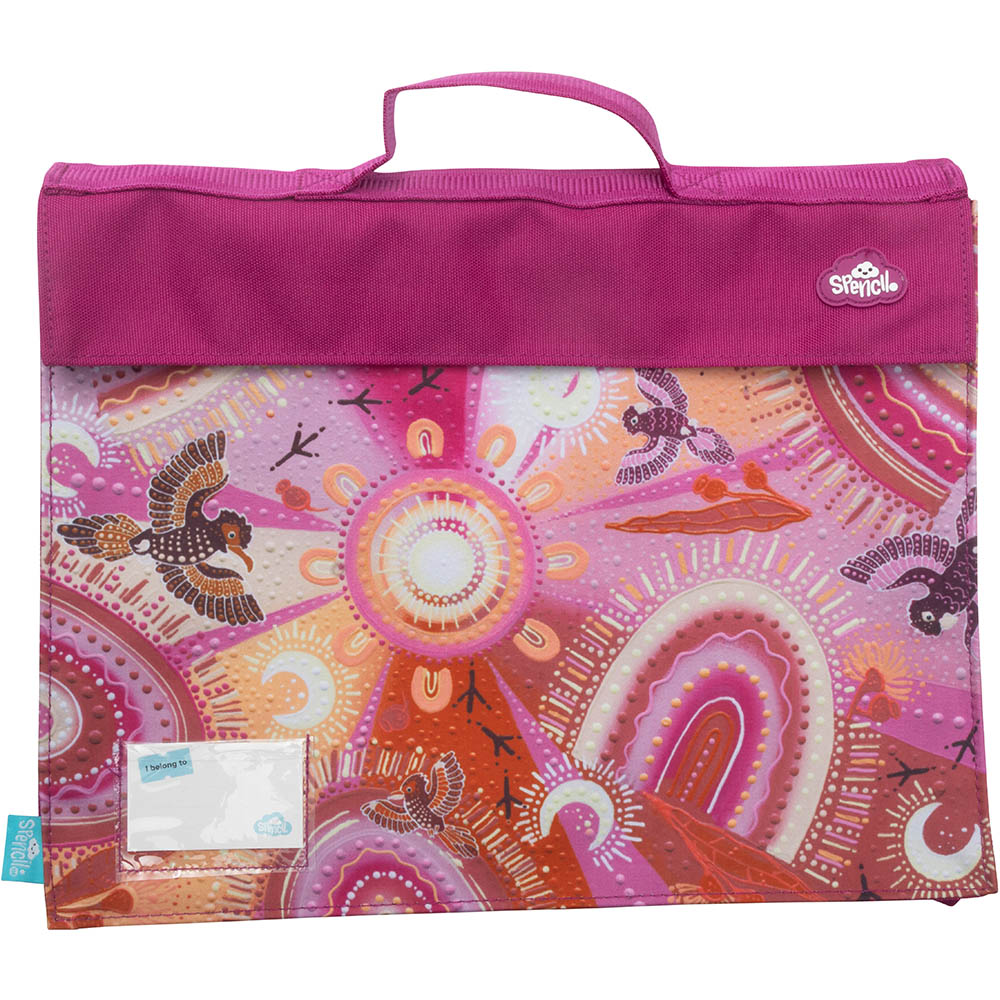 Image for SPENCIL LIBRARY BAG YARRAWALA from PaperChase Office National