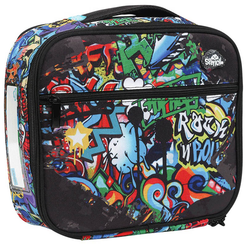 Image for SPENCIL COOLER LUNCH BAG BIG STREET ART from Office National Sydney Stationery