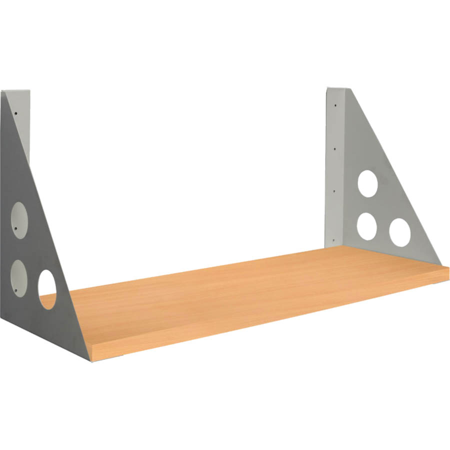 Image for RAPID SCREEN SHELF BRACKET PRECIOUS SILVER PACK 2 from Office National Kalgoorlie
