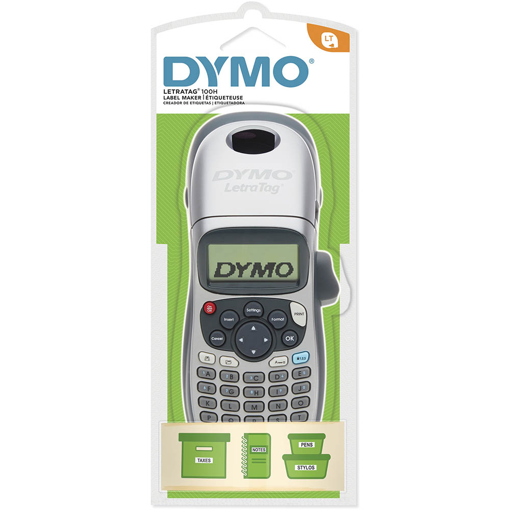 Image for DYMO LETRATAG LT-100H HANDHELD LABELLER SILVER from Office National Perth CBD