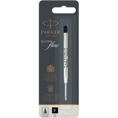 Image for PARKER QUINKFLOW BALLPOINT PEN REFILL FINE BLACK from Office National Limestone Coast