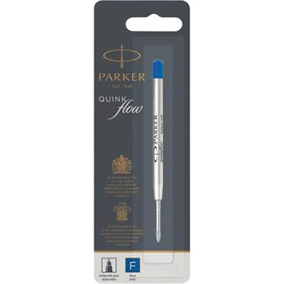 Image for PARKER QUINKFLOW BALLPOINT PEN REFILL FINE BLUE from Office National Limestone Coast