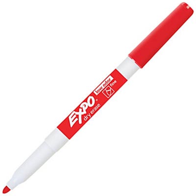 Image for EXPO WHITEBOARD MARKER FINE RED from PaperChase Office National