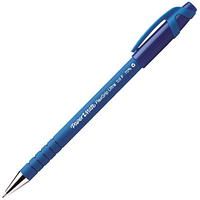 Image for PAPERMATE FLEXGRIP ULTRA BALLPOINT PEN FINE BLUE from Office National Perth CBD