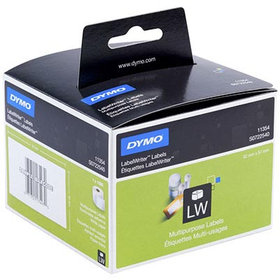 Image for DYMO 99017 LW SUSPENSION FILE LABELS 12 X 50MM WHITE ROLL 220 from Mackay Business Machines (MBM) Office National