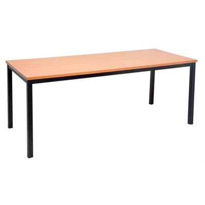 Image for RAPIDLINE STEEL FRAME TABLE 1800 X 750MM BEECH from Darwin Business Machines Office National