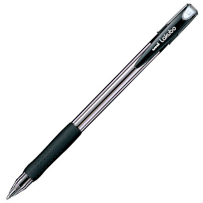 Image for UNI-BALL LAKUBO BALLPOINT PEN MEDIUM 1.0MM BLACK BOX 12 from Office National ONE Solution Business Supplies
