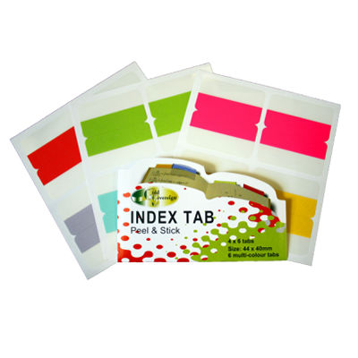 Image for GOLD SOVEREIGN INDEX TABS 44 X 40MM TAB 24 from Office National Perth CBD