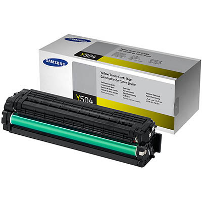Image for SAMSUNG CLT-Y504S TONER CARTRIDGE YELLOW from Office National Kalgoorlie