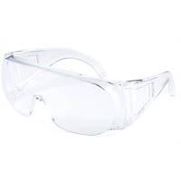dnc safety glasses visitor clear lens colour and coating