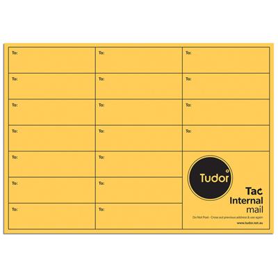 Image for TUDOR C4 ENVELOPES INTEROFFICE POCKET TAC SEAL 100GSM 324 X 229MM GOLD BOX 250 from Axsel Office National