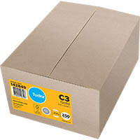 tudor c3 envelopes pocket plainface strip seal 100gsm 458 x 324mm gold box 250