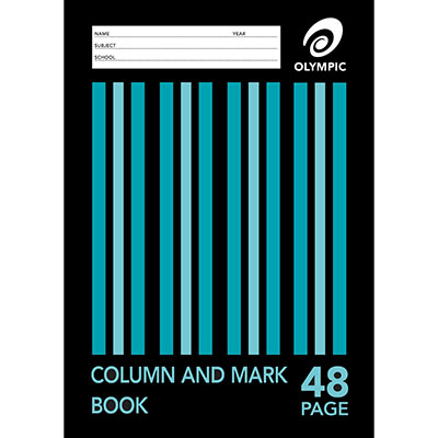 Image for OLYMPIC STRIPE MARK BOOK STAPLED A4 48 PAGE from Mackay Business Machines (MBM) Office National