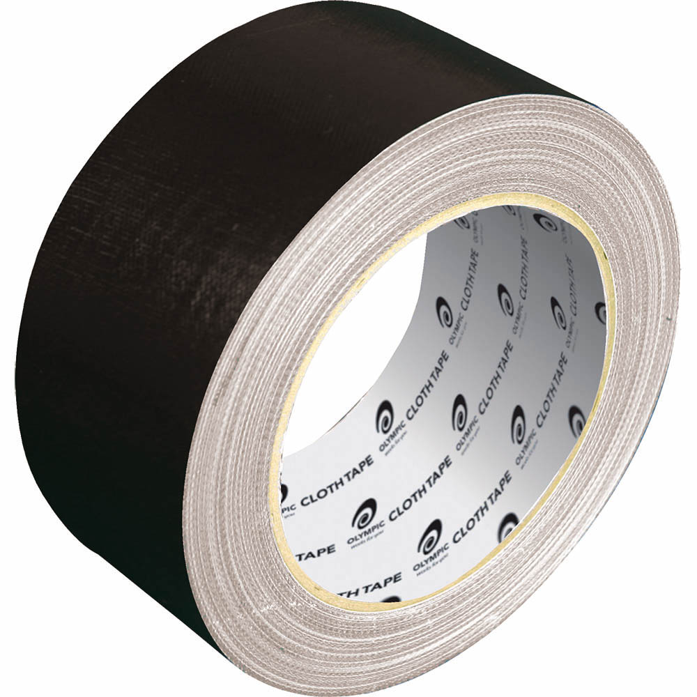 Image for OLYMPIC CLOTH TAPE 50MM X 25M BLACK from Copylink Office National
