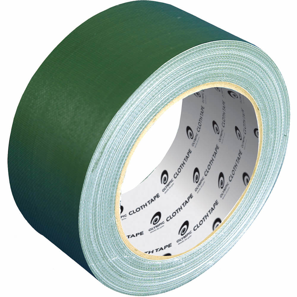 Image for OLYMPIC CLOTH TAPE 50MM X 25M GREEN from Office National Limestone Coast